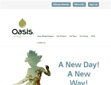 Tablet Screenshot of oasisphysicians.com